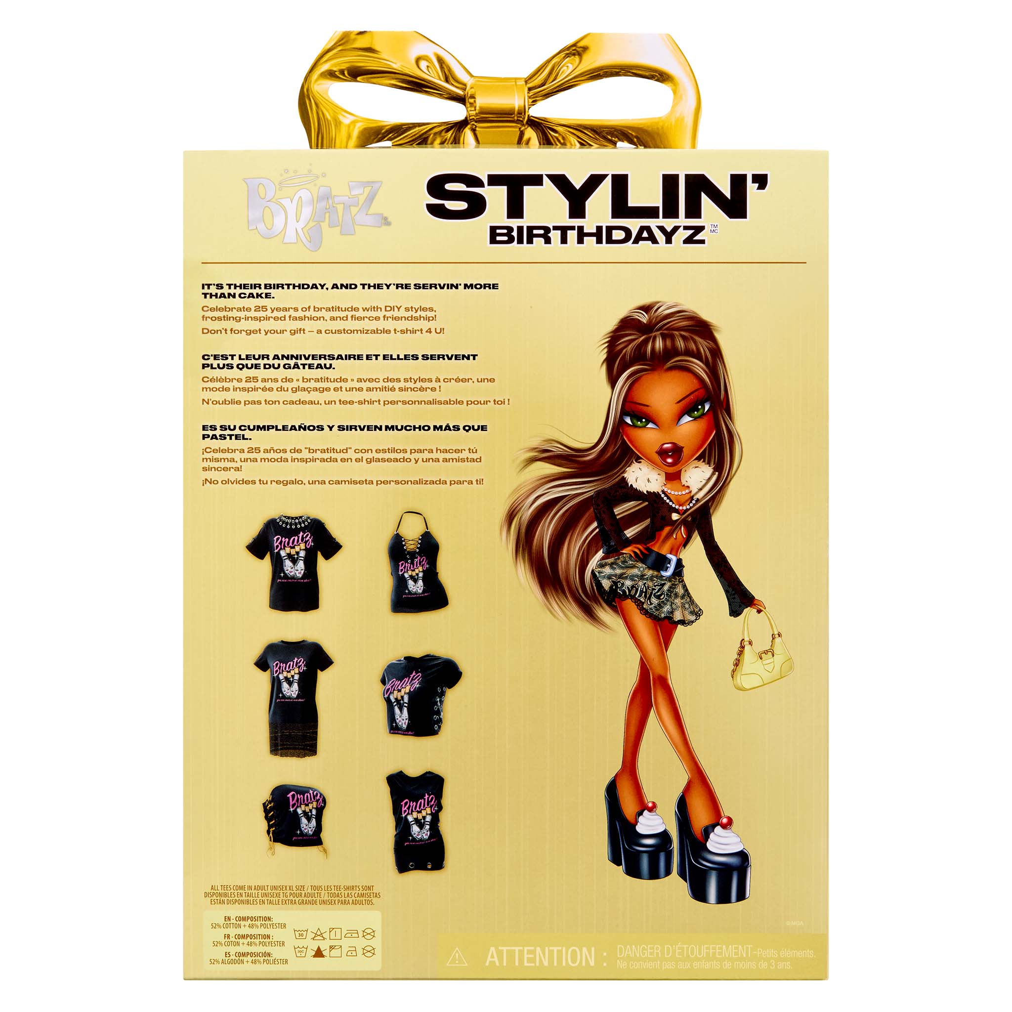 Bratz Stylin' Birthdayz Doll - Sasha - Image 9